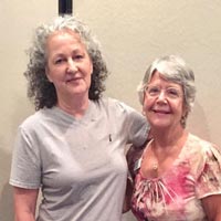 l to r: Dorothy Zech, Esther Bird - 2nd Vice President BPWEV
