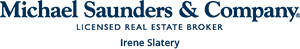 Michael Saunders & Company Licensed Real Estate Broker Irene Slattery logo